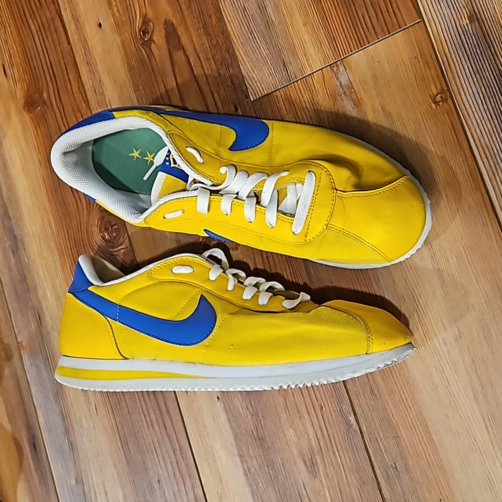 Nike Cortez World Cup Brazil Maize Varisty Blue 2005 310668-741